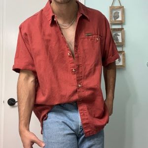 Vintage 90s era Columbia button down shirt